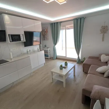 Apartman Beachfront Penthouse With Terrace In Sabinillas San Luis de Sabinillas